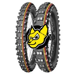 MITAS TERRA FORCE-MX SM SOFT MEDIUM TERRAIN 70/100-17 TT 40M Červený + žlutý proužek